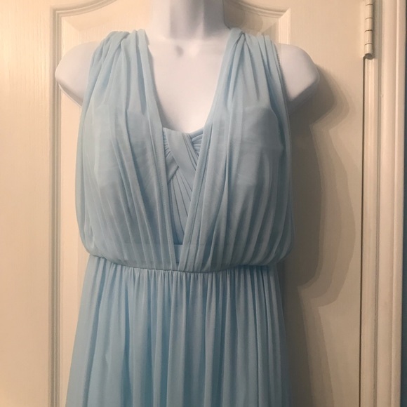 COPY - David’s Bridal convertible versa long mesh… - Picture 2 of 5